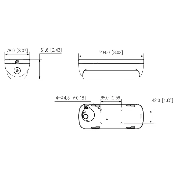 PODWÓJNA KAMERA IP IPC-HDW8441X-3D-0200B WizMind - 3.7 Mpx, 2.0 mm DAHUA