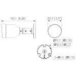 KAMERA IP IPC-HFW1530S-0280B-S6 5 Mpx 2.8 mm DAHUA