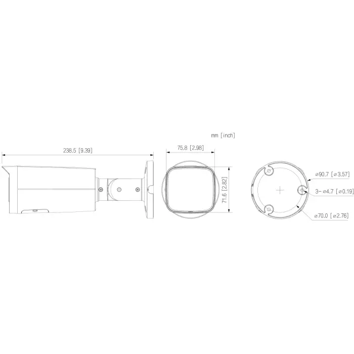 KAMERA IP IPC-HFW2249T-ZAS-IL-27135 Smart Dual Light WizSense 2.7 ... 13.5 mm - MOTOZOOM DAHUA