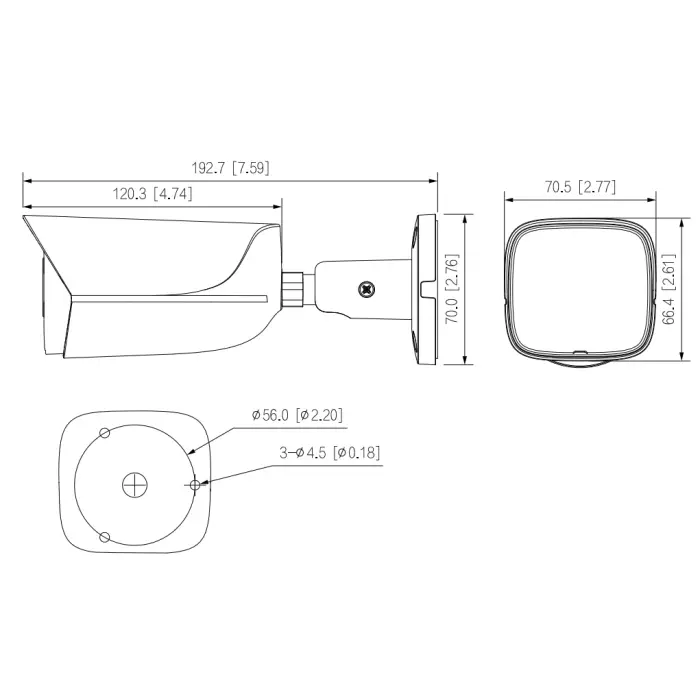 KAMERA IP IPC-HFW5442E-ASE-0280B-S3 WizMind S - 4 Mpx 2.8 mm DAHUA