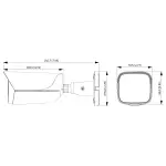 KAMERA IP IPC-HFW5541E-ASE-0280B-S3 WizMind S - 5 Mpx 2.8 mm DAHUA