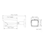 KAMERA WANDALOODPORNA IP IPC-HFW5842E-ZHE-2712-S3 WizMind S - 8.3 Mpx 4K UHD 2.7 ... 12 mm DAHUA