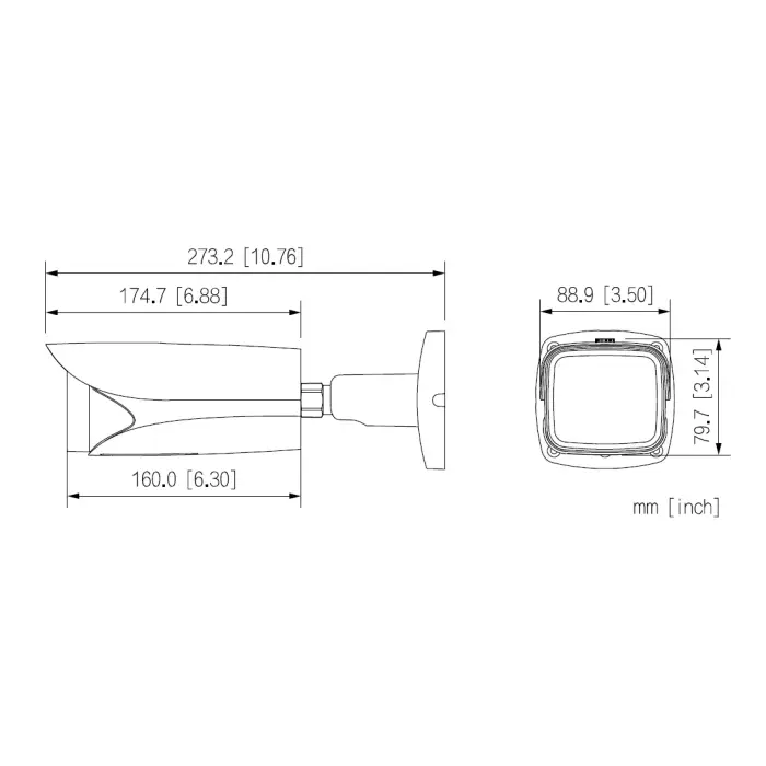 KAMERA WANDALOODPORNA IP IPC-HFW5842E-ZHE-2712-S3 WizMind S - 8.3 Mpx 4K UHD 2.7 ... 12 mm DAHUA