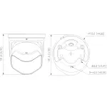 KAMERA IP IPC-PDW5849-A180-E2-ASTE-0360B PANORAMICZNA Full-Color WizMind - 7.3 Mpx 2 X 3.6 mm DAHUA