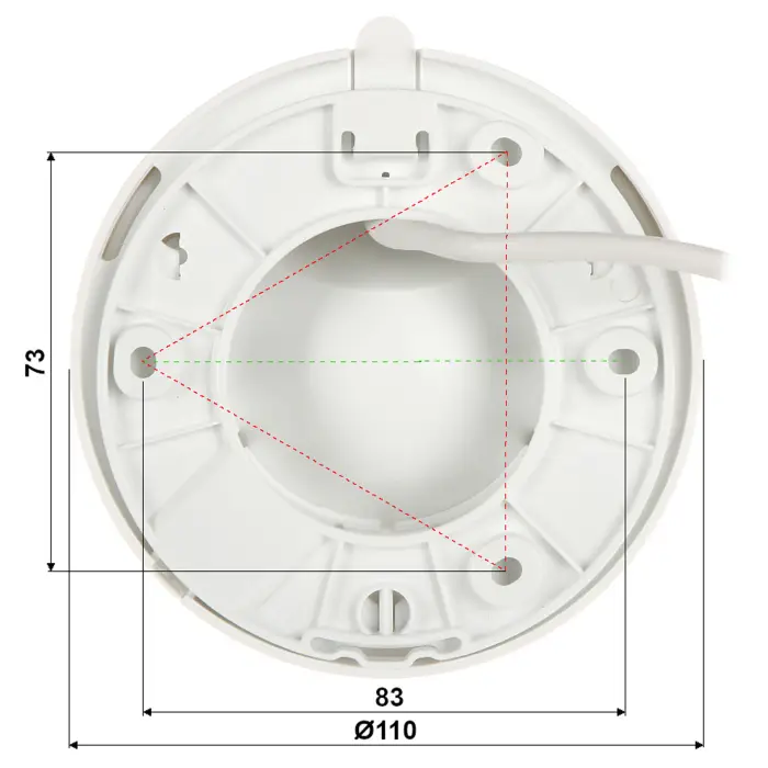 KAMERA IP IPC-T22EP-C Wi-Fi TURRET SE - 1080p 2.8 mm IMOU