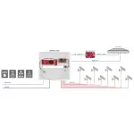 SWITCH POE Z ZASILACZEM BUFOROWYM IPUPS-8-20-H 8-PORTOWY ATTE