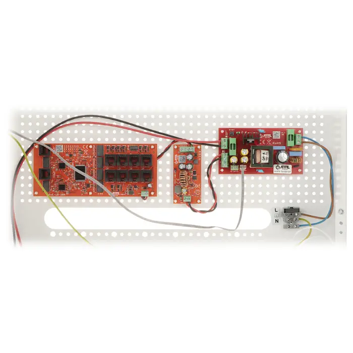 SWITCH POE Z ZASILACZEM BUFOROWYM IPUPS-8-20-H 8-PORTOWY ATTE