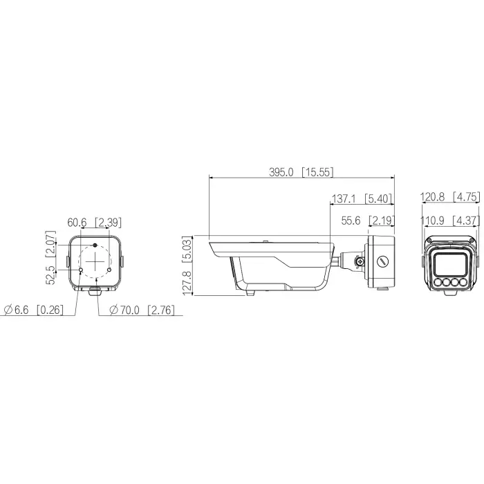 KAMERA IP ANPR ITC413-PW4D-IZ1 - 4 Mpx 2.7 ... 12 mm - MOTOZOOM DAHUA