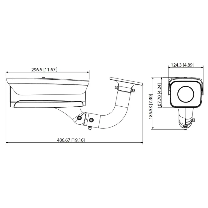 KAMERA IP ANPR ITC415-PW6M-IZ-GN - 4 Mpx 2.7 ... 12 mm - MOTOZOOM DAHUA