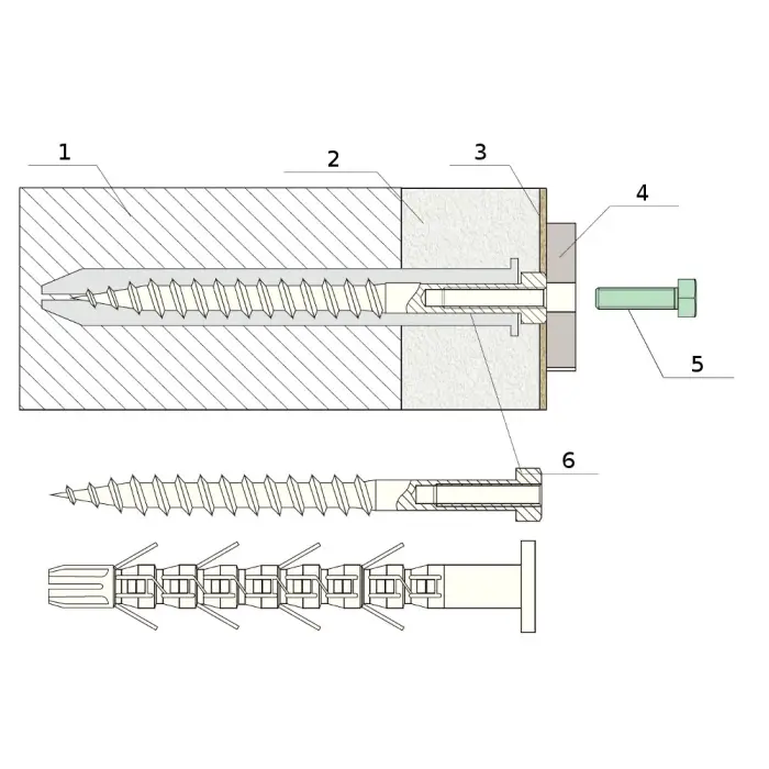 KOŁEK ROZPOROWY JPK-12X160/M5 EBOLT