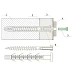 KOŁEK ROZPOROWY JPK-12X220/M5 EBOLT