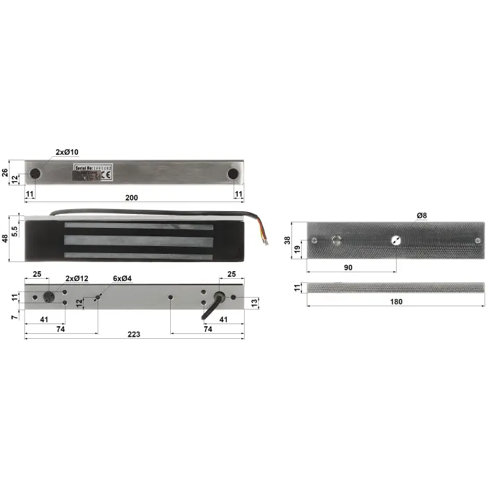 ZWORA ELEKTROMAGNETYCZNA JS-280W