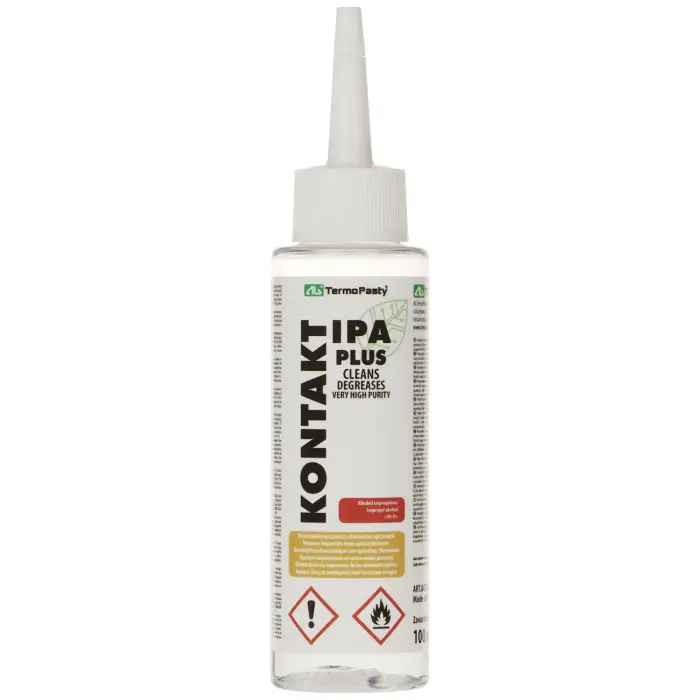 ALKOHOL IZOPROPYLOWY KONTAKT-IPA-PLUS/100 BUTELKA 100 ml AG TERMOPASTY