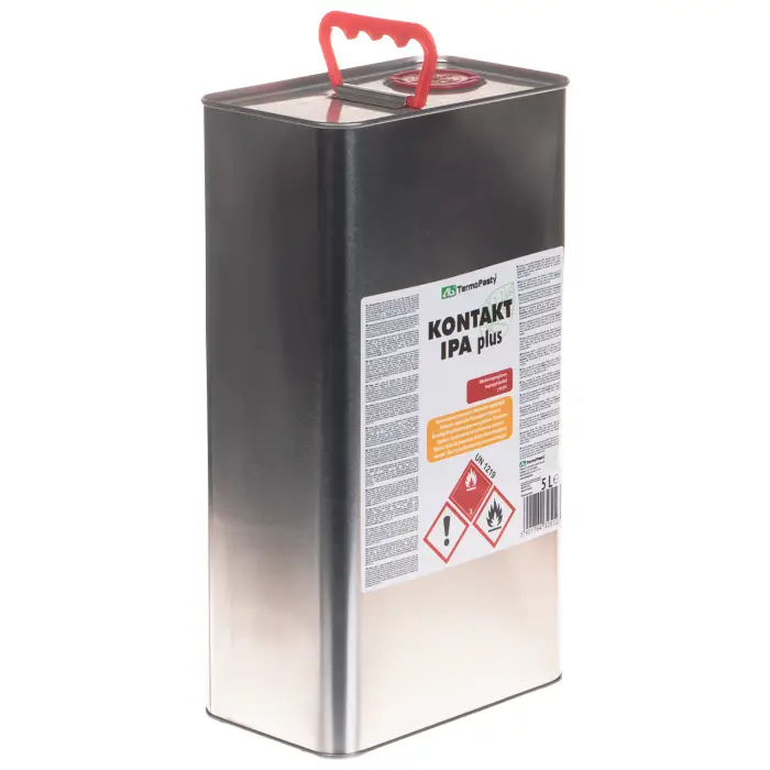 ALKOHOL IZOPROPYLOWY KONTAKT-IPA-PLUS/5000 KANISTER METALOWY 5 l AG TERMOPASTY