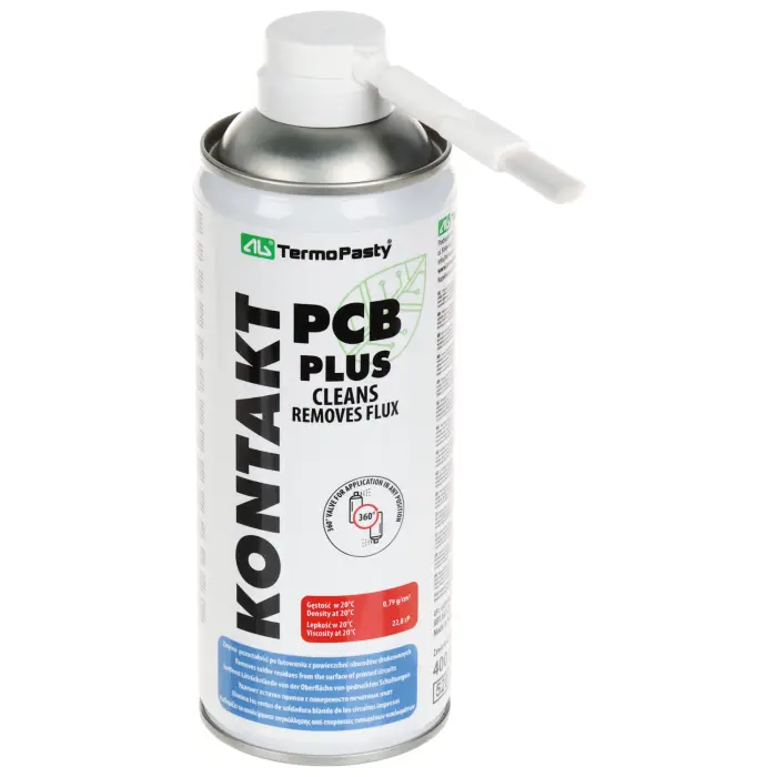 PREPARAT DO CZYSZCZENIA PŁYTEK PCB KONTAKT-PCB-PLUS/400 SPRAY 400 ml AG TERMOPASTY