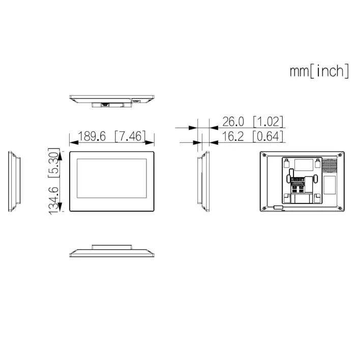 ZESTAW WIDEODOMOFONOWY KTH01 Wi-Fi / 4-Wire DAHUA