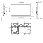 TABLICA INTERAKTYWNA LCH75-MC410-B 75 