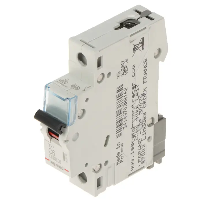 WYŁĄCZNIK NADPRĄDOWY LE-403430 JEDNOFAZOWY 6 A TYP C LEGRAND