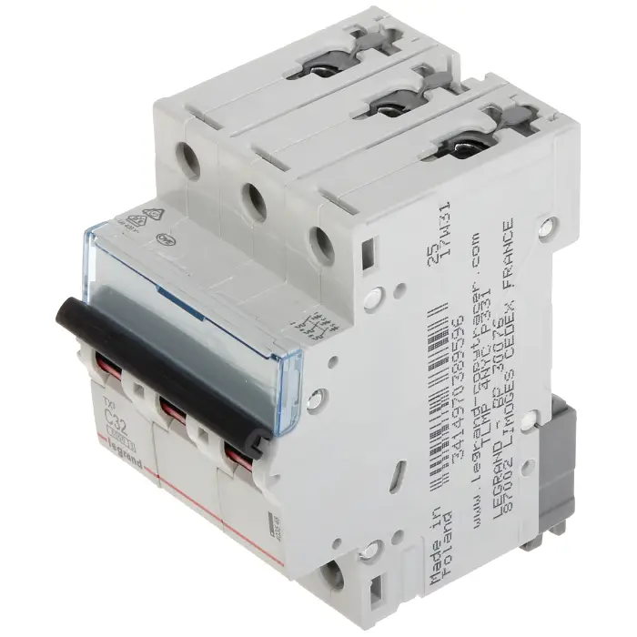 WYŁĄCZNIK NADPRĄDOWY LE-403548 TRÓJFAZOWY 32 A TYP C LEGRAND