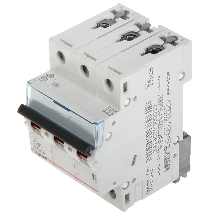 WYŁĄCZNIK NADPRĄDOWY LE-403549 TRÓJFAZOWY 40 A TYP C LEGRAND