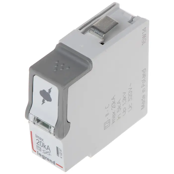 WKŁAD OGRANICZNIKA PRZEPIĘĆ LE-412297 TYP 2 20 kA LEGRAND