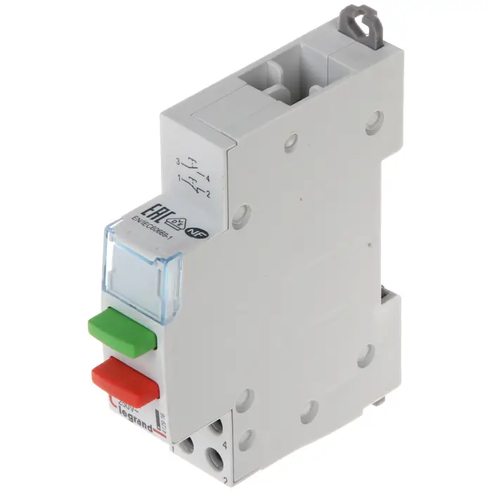 ŁĄCZNIK PRZYCISKOWY PODWÓJNY MONOSTABILNY LE-412916 1X NO + 1X NC 20 A LEGRAND