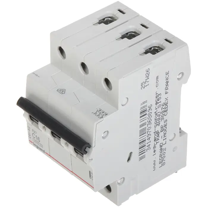 WYŁĄCZNIK NADPRĄDOWY LE-419235 TRÓJFAZOWY 16 A TYP C LEGRAND