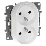 GNIAZDO PODWÓJNE LE-764542 Niloe 230 V 16 A LEGRAND