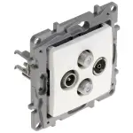 GNIAZDO KOŃCOWE LE-764566 R-TV + 2xSAT Niloe LEGRAND