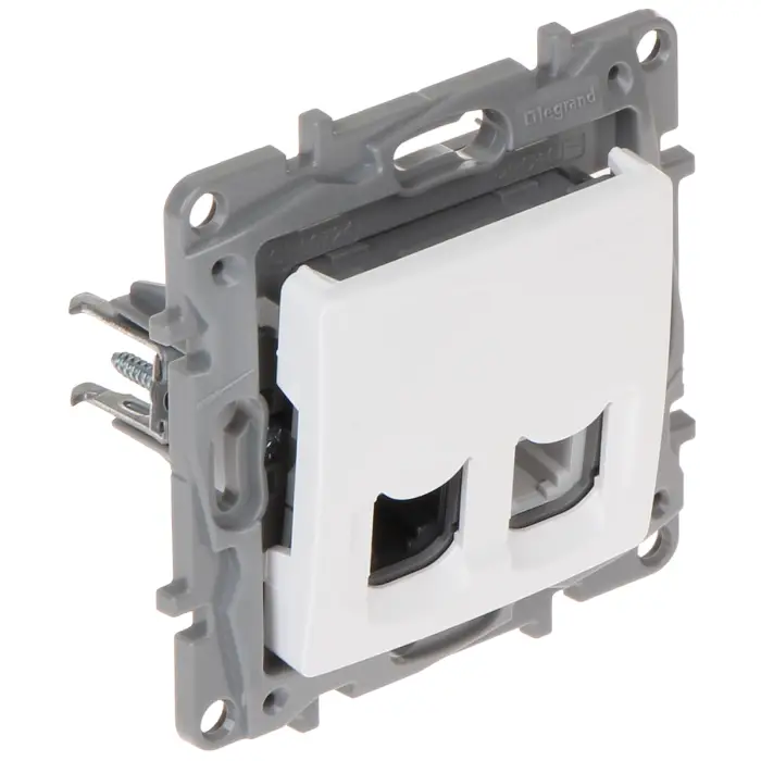 GNIAZDO KOŃCOWE RJ-11 + RJ-45 LE-764570 Niloe LEGRAND