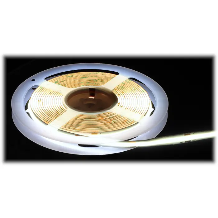 TAŚMA LED LED-COB-24V/12W-CW/5M - 6500 K MW Lighting