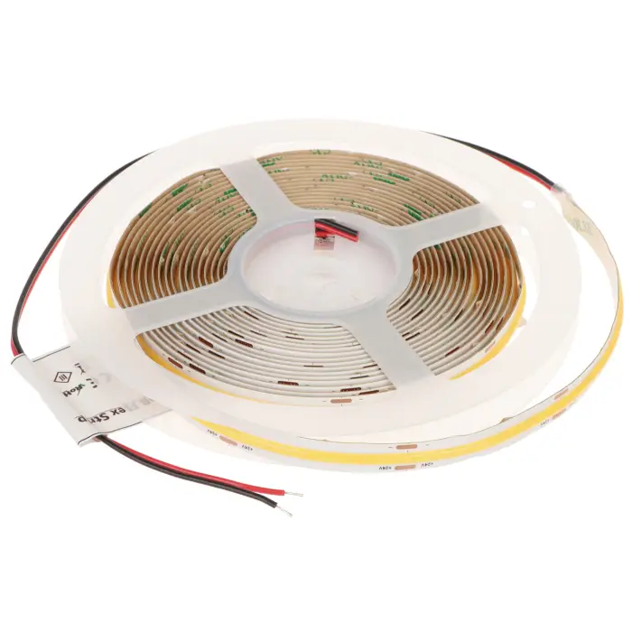 TAŚMA LED LED-COB-24V/12W-WW/5M - 3000 K MW Lighting