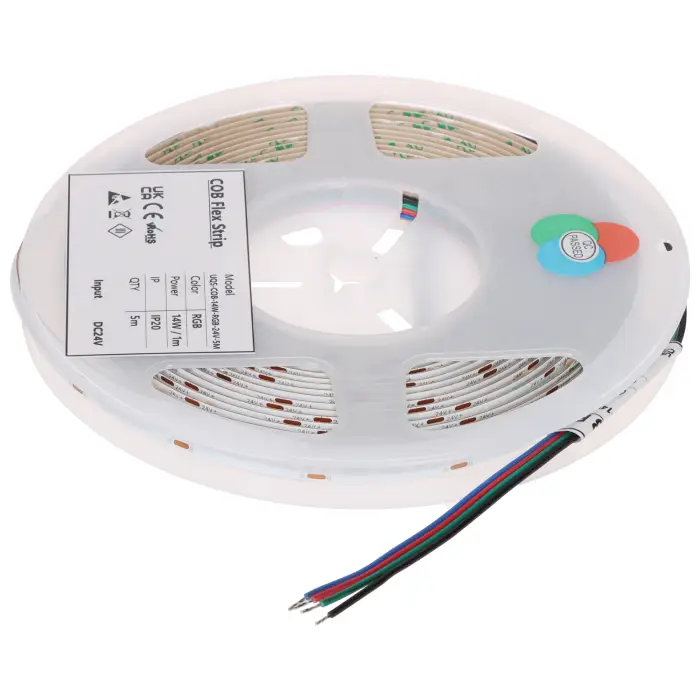 TAŚMA LED LED-COB-24V/14W-RGB/5M MW Lighting