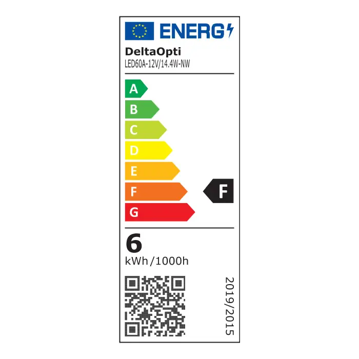 TAŚMA LED LED60A-12V/14.4W-NW/50M 50 m - 4000 K