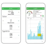 MONITOR ENERGII ELEKTRYCZNEJ LEW-01 SUPLA JEDNOFAZOWY ZAMEL