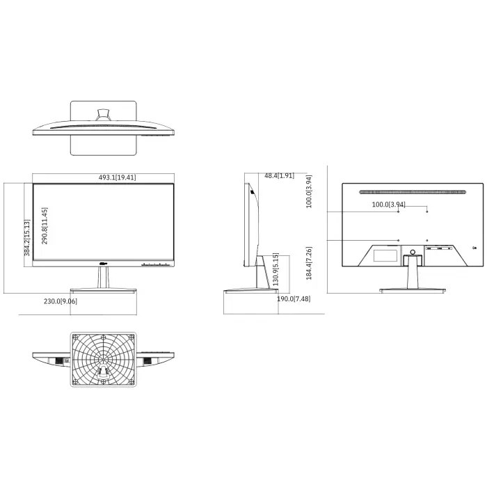 MONITOR VGA, HDMI LM22-L200N 22 