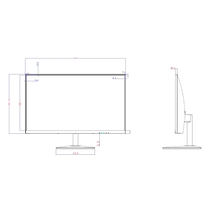 MONITOR VGA, HDMI LM24-A200 24 