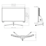 MONITOR HDMI, DP, AUDIO LM24-E230C 23.6 