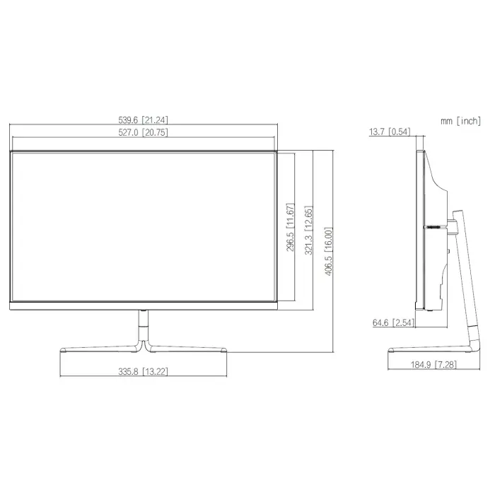 MONITOR HDMI, DP, AUDIO LM24-E231 23.8 