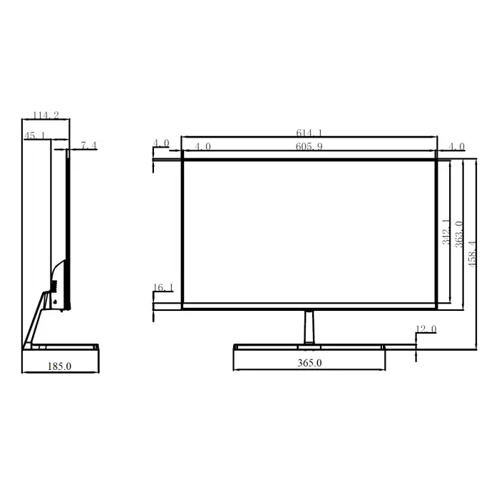 MONITOR VGA, HDMI, AUDIO LM27-B200S 27 