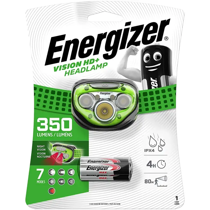 LATARKA CZOŁOWA LT-VISION-HD/350 ENERGIZER