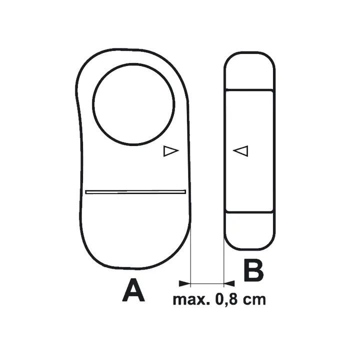 CZUJKA OTWARCIA Z SYGNALIZATOREM MA-05A3