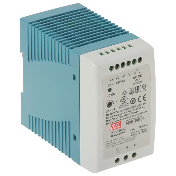 ZASILACZ IMPULSOWY MDR-100-48 MEAN WELL