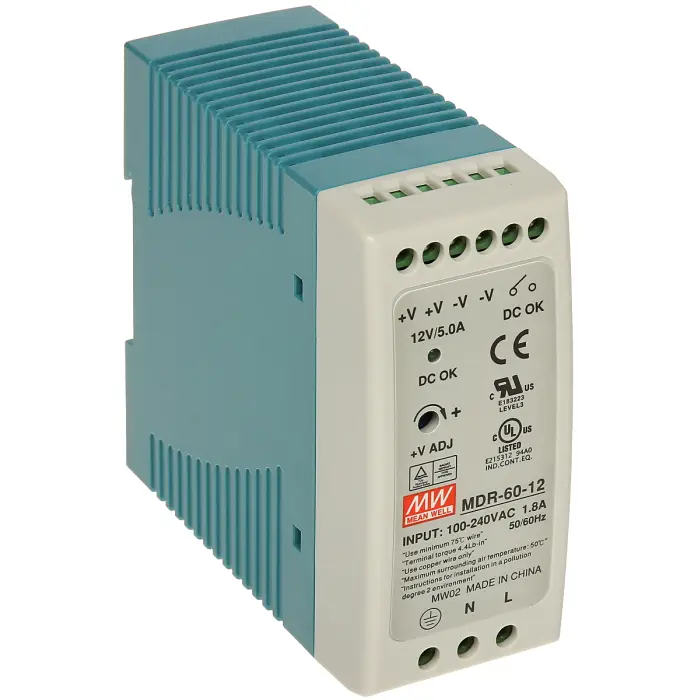 ZASILACZ IMPULSOWY MDR-60-12