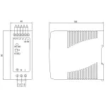 ZASILACZ IMPULSOWY MDR-60-48 MEAN WELL