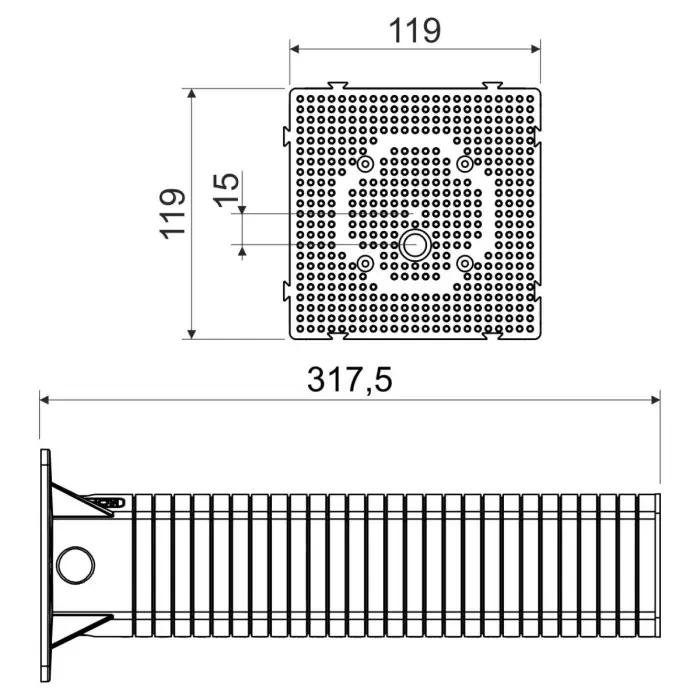 PŁYTA MONTAŻOWA DO DOCIEPLEŃ MDZ-300-KB KOPOS