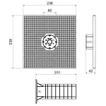 PŁYTA MONTAŻOWA DO DOCIEPLEŃ MDZ-XL-KB KOPOS