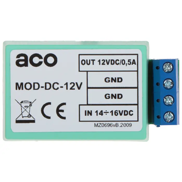 PRZETWORNICA ZASILANIA MOD-DC-12V ACO