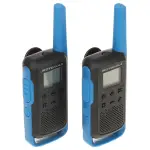 ZESTAW 2 RADIOTELEFONÓW PMR MOTOROLA-T62/BLUE 446.1 MHz ... 446.2 MHz