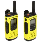 ZESTAW 2 RADIOTELEFONÓW PMR MOTOROLA-T92/H2O 446.1 MHz ... 446.2 MHz